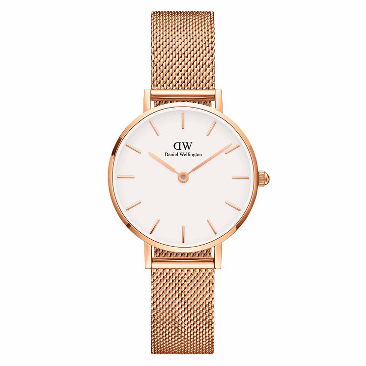 Daniel Wellington Classic Petite Melrose White Dial Watch