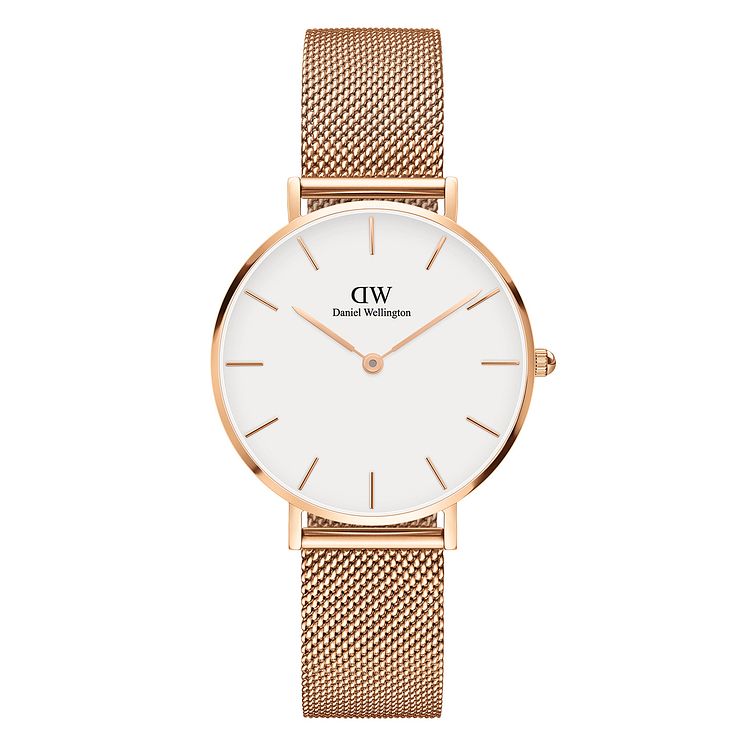 Daniel Wellington Ladies Classic Petite Melrose Dial Watch
