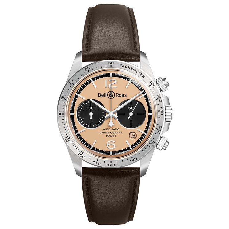 BellandRoss Br V2-94 Bellytanker Strap Watch