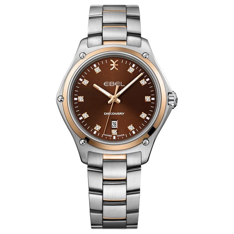 Ebel Discovery Ladies Two-tone Bracelet Watch
