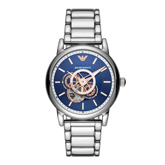 Emporio Armani Automatic Mens Stainless Steel Watch