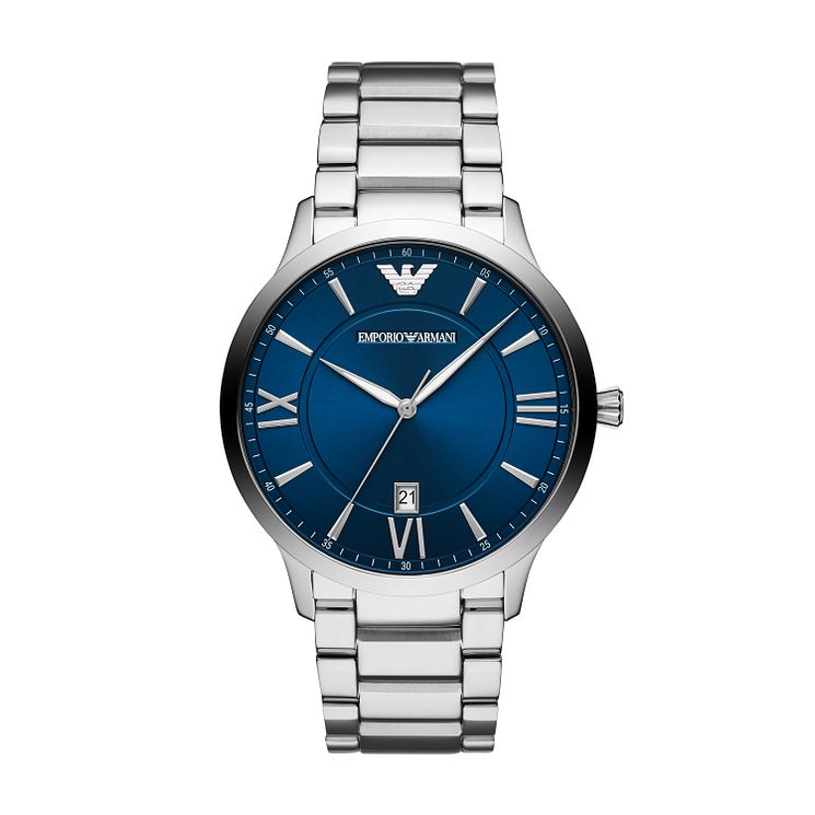 Emporio Armani Mens Stainless Steel Bracelet Watch