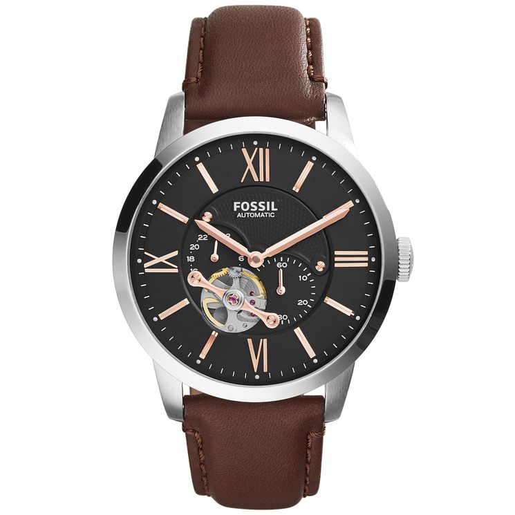 Fossil Townsman Mens Stainless Steel Strap Watch