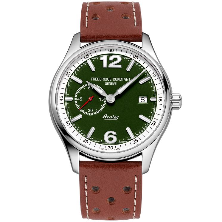 Frederique Constant Vintage Rally Healey Leather Strap Watch