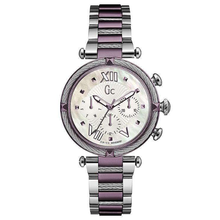 Gc Lady Chic Ladies Two Colour Bracelet Watch