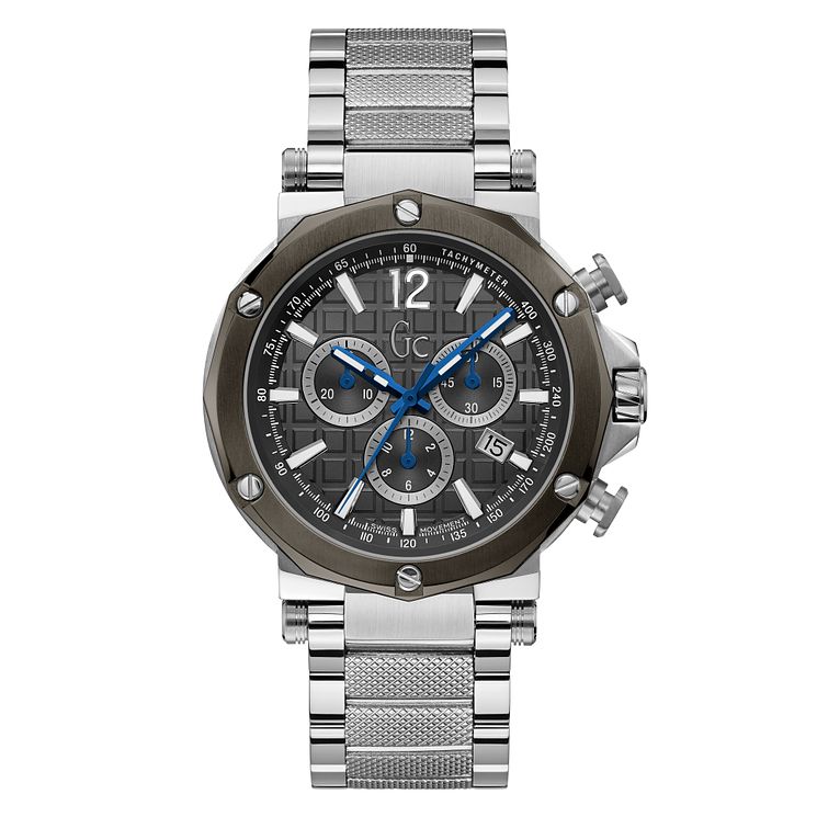 Gc Spirit Mens Stainless Steel Bracelet Watch