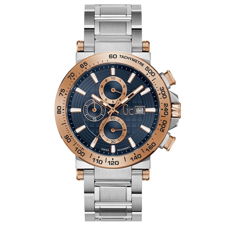 Gc Urbancode Mens Two-tone Bracelet Watch