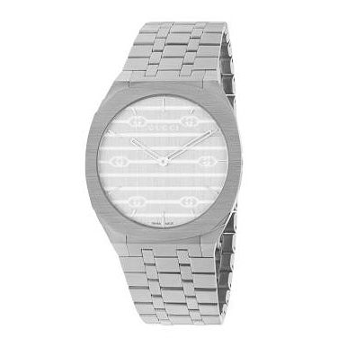 Gucci 25h Ladies Stainless Steel Bracelet Watch