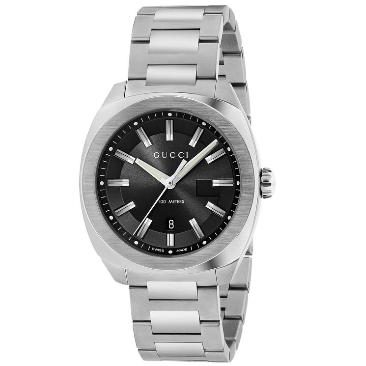 Gucci Gg2570 Stainless Steel Bracelet Watch