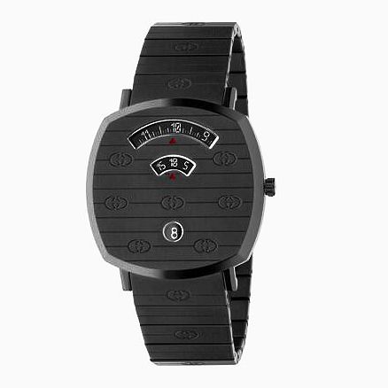 Gucci Grip Mens Black Bracelet Watch