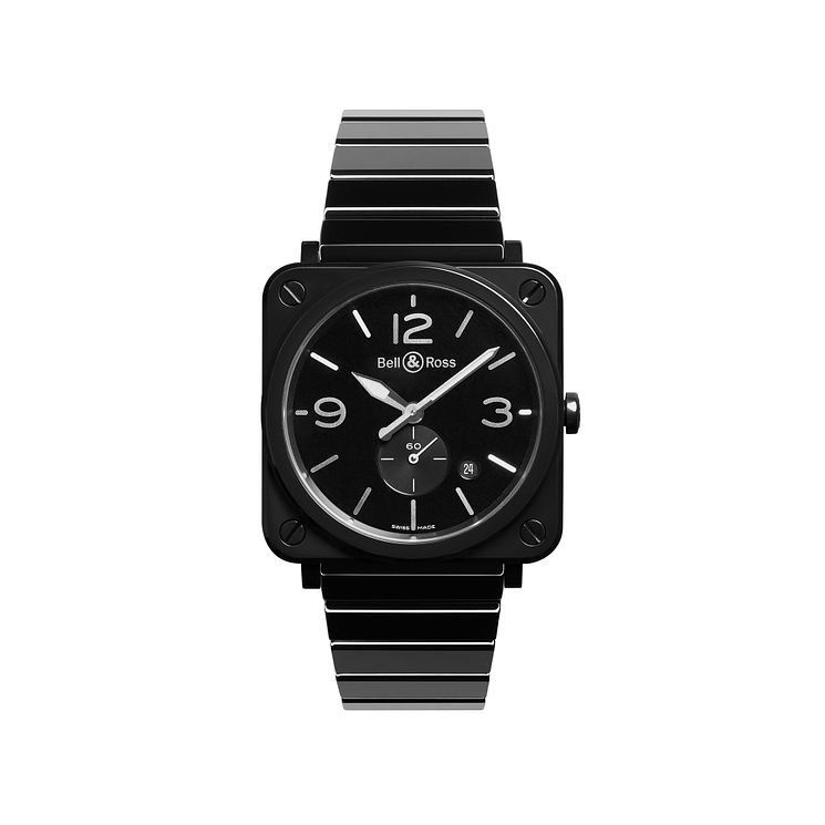 Bell And Ross Brs Mens Strap Watch