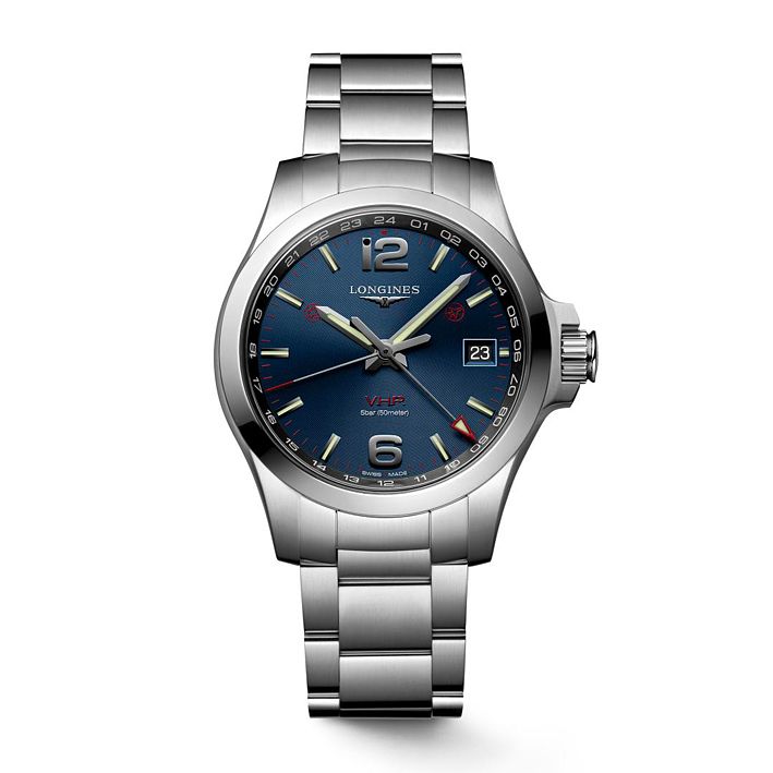 Longines Conquest Vhp Stainless Steel Bracelet Watch