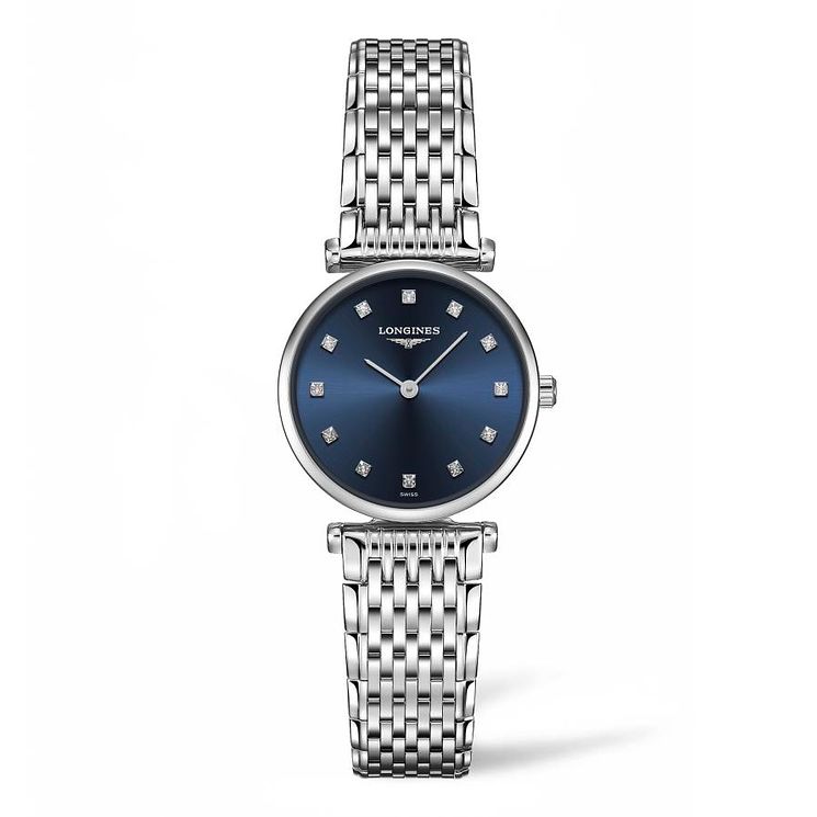 Longines Diamond Ladies Stainless Steel Bracelet Watch