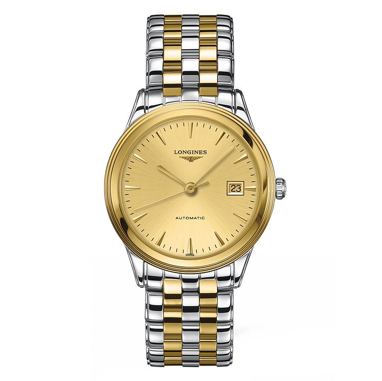 Longines Flagship Mens Two Colour Bracelet Watch