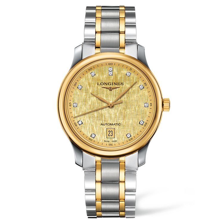 Longines Master Collection Mens Diamond Two Colour Watch