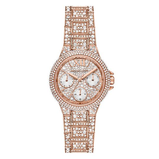 Michael Kors Camile Ladies Rose Gold Tone Bracelet Watch