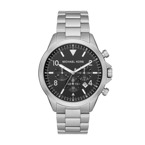 Michael Kors Gage Mens Stainless Steel Bracelet Watch