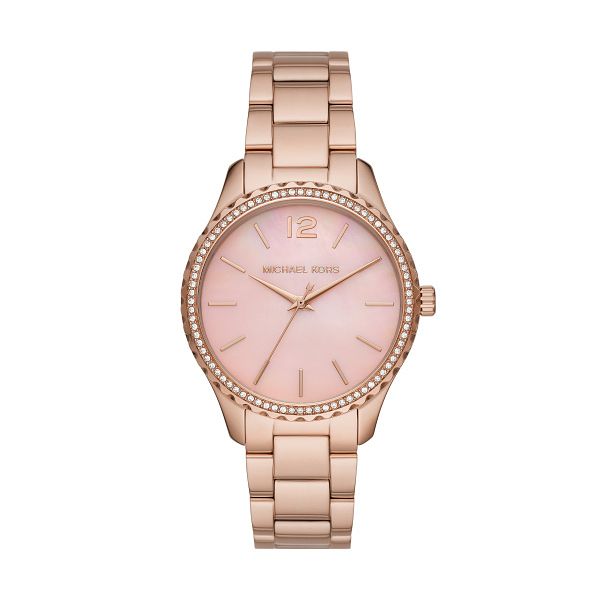 Michael Kors Layton Rose Gold Tone Bracelet Watch
