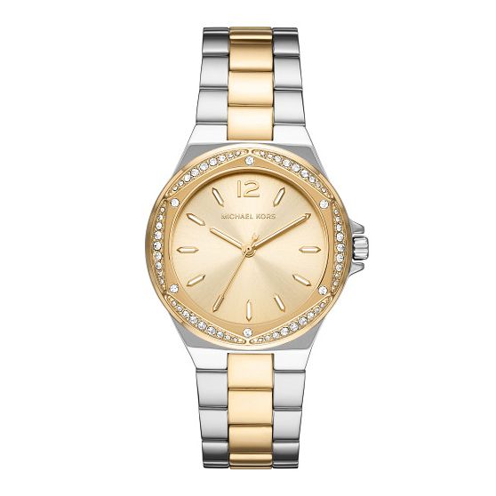 Michael Kors Lennox Ladies Two Tone Bracelet Watch
