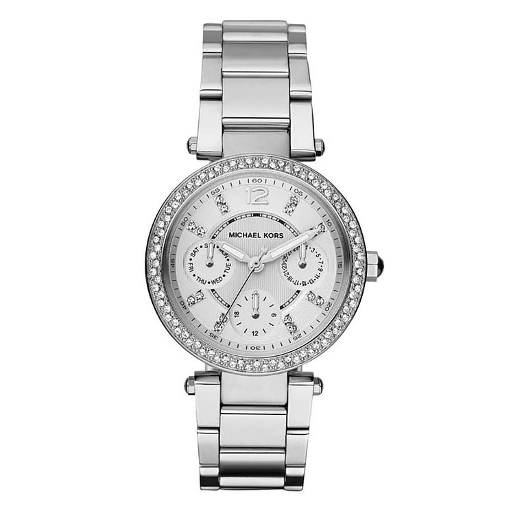 Michael Kors Mini Parker Ladies Stainless Steel Watch