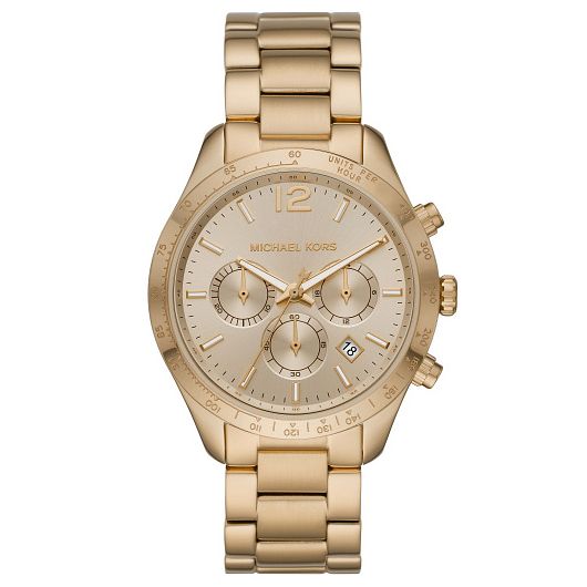 Michael Kors Oversized Layton Ladies Gold Tone Watch