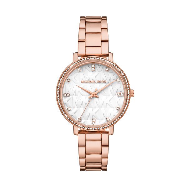 Michael Kors Pyper Ladies Rose Gold Tone Bracelet Watch