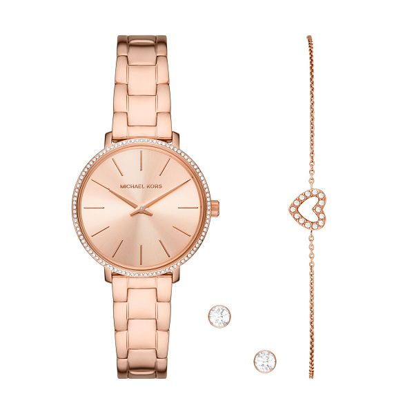 Michael Kors Pyper Ladies WatchandJewellery Gift Set