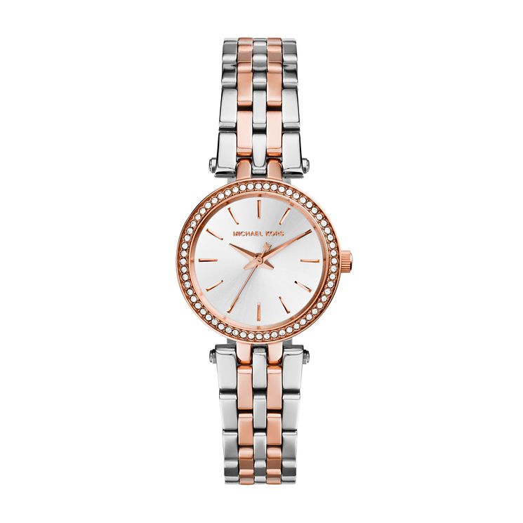 Michael Kors Two Colour Stone Set Bracelet Watch