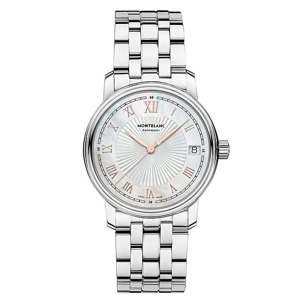 Montblanc Tradition Ladies Stainless Steel Bracelet Watch