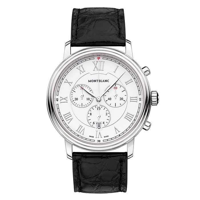 Montblanc Tradition Mens Stainless Steel Strap Watch