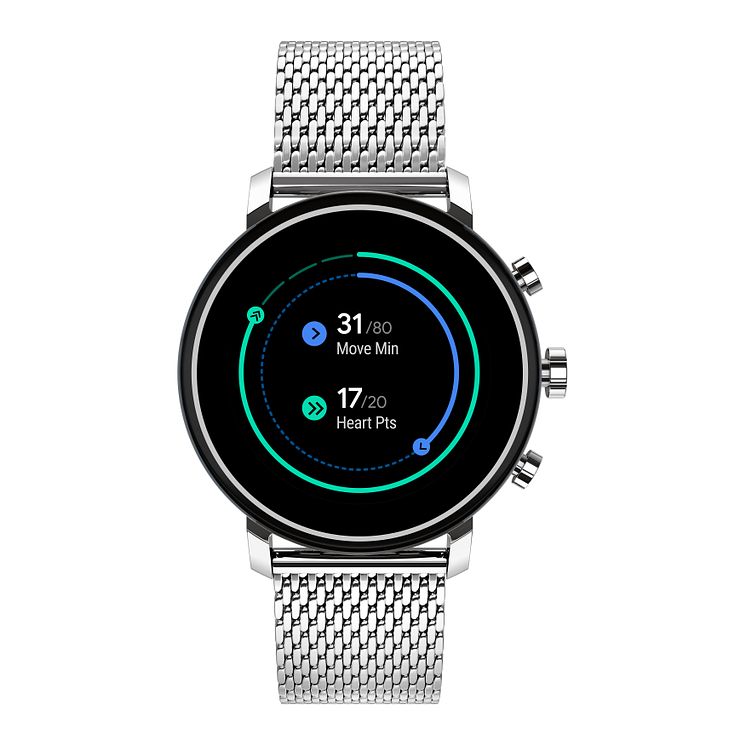 Movado Connect 2.0 Stainless Steel Bracelet Smartwatch