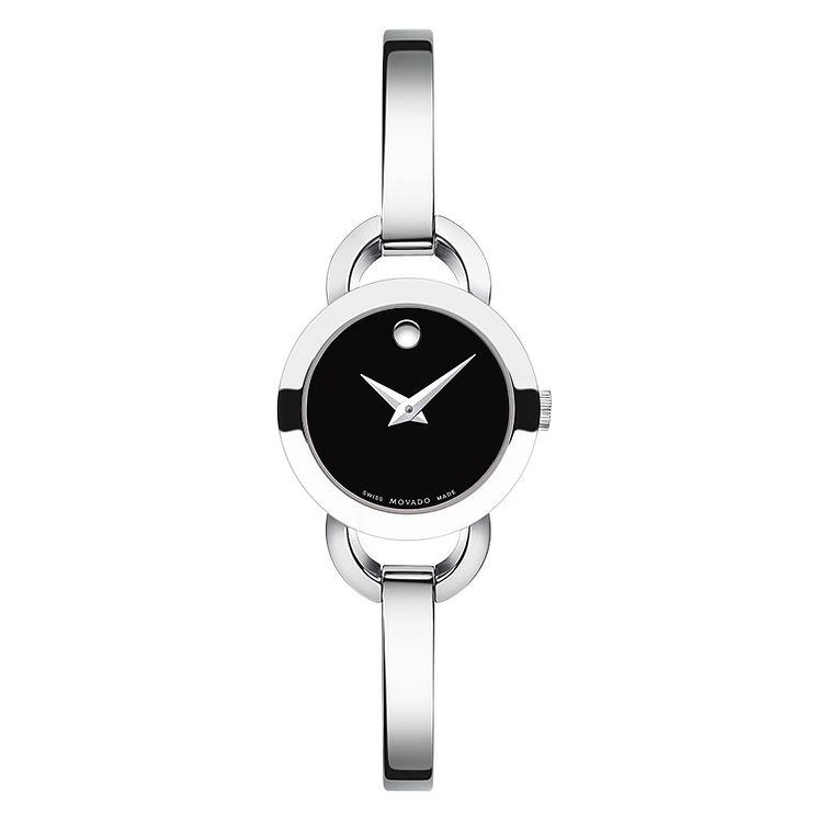 Movado Rondiro Ladies Stainlesss Steel Bangle Watch