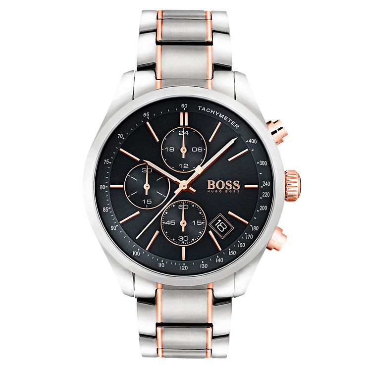 Boss Mens Two Colour Bracelet Watch