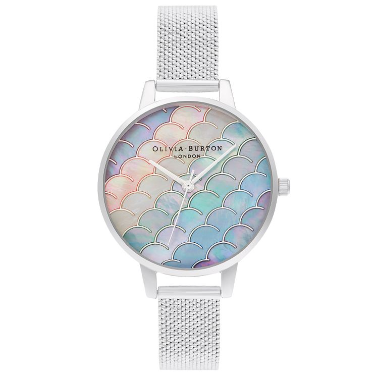 Olivia Burton Mermaid Tale Stainless Steel Bracelet Watch
