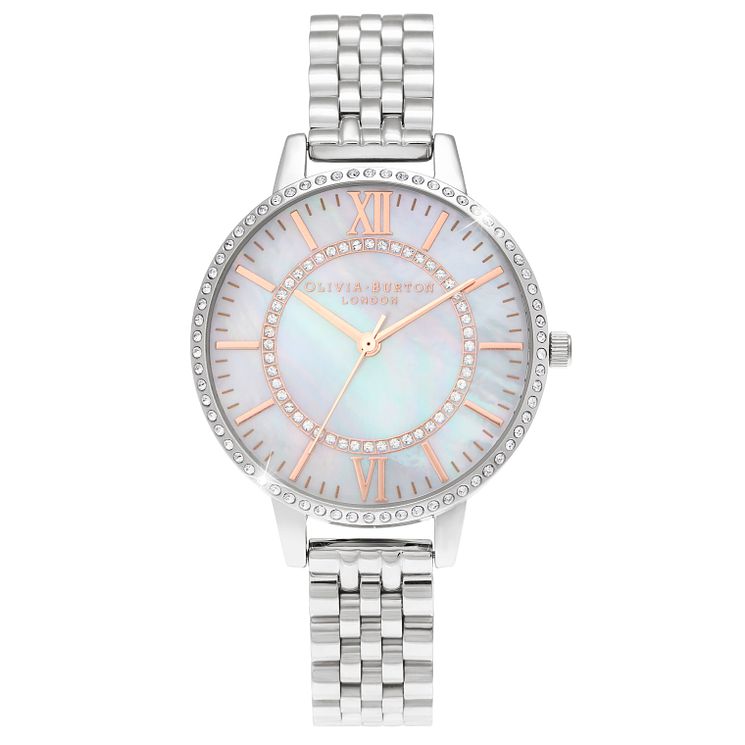 Olivia Burton Wonderland Stainless Steel Bracelet Watch