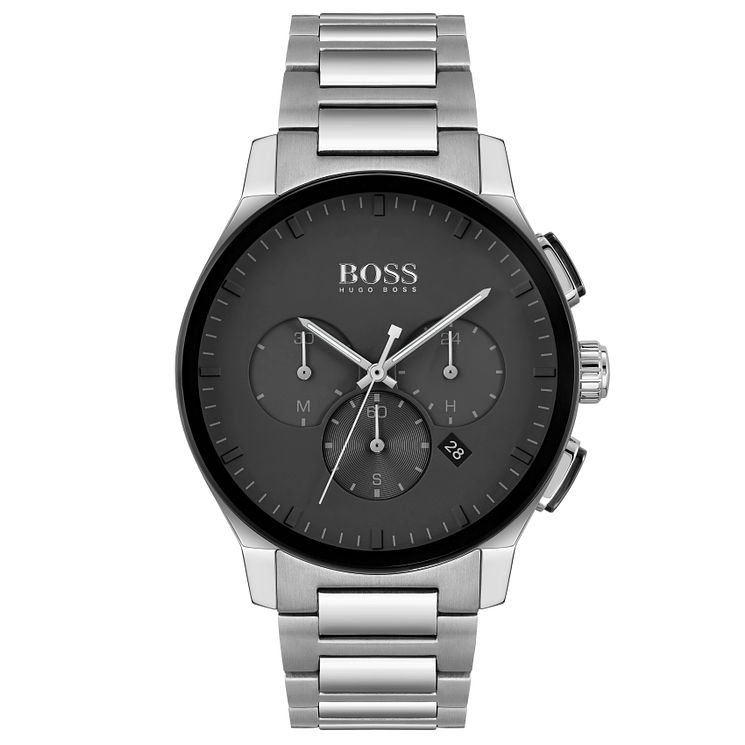 Boss Peak Chronograph Mens Stainless Steel Bracelet Watch