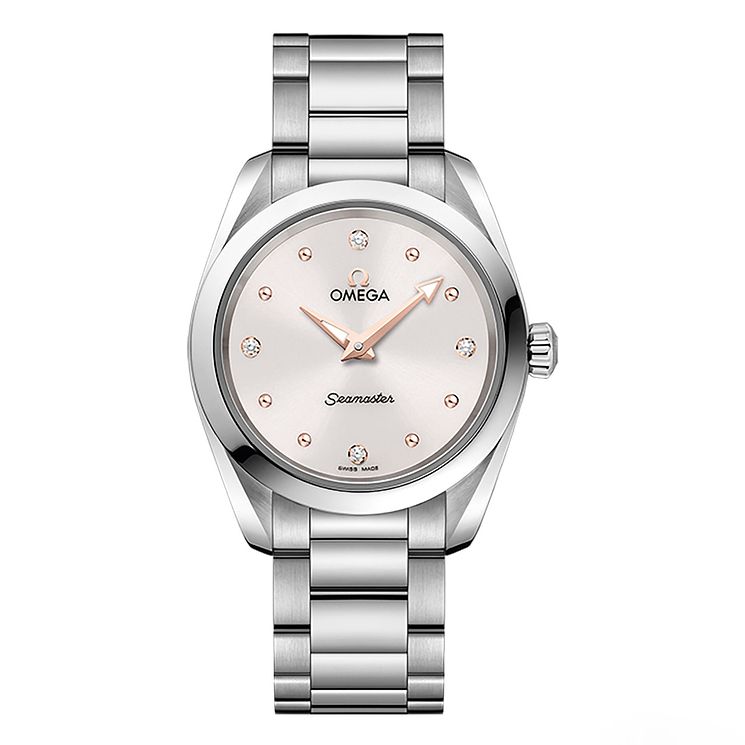 Omega Seamaster Aqua Terra Ladies Stainless Steel Watch
