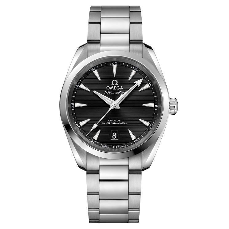 Omega Seamaster Aqua Terra Mens Steel Bracelet Watch