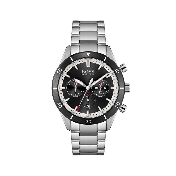 Boss Santiago Mens Stainless Steel Bracelet Watch