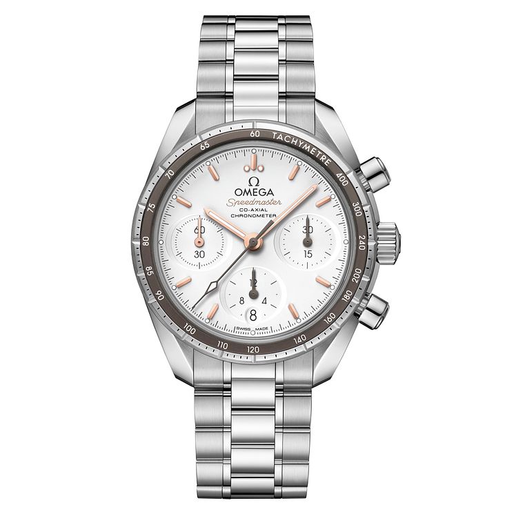 Omega Speedmaster 38 Mens Stainless Steel Bracelet Watch