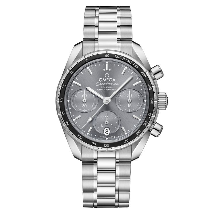 Omega Speedmaster Mens Stainless Steel Bracelet Watch