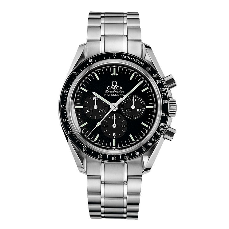 Omega Speedmaster Moonwatch Mens Steel Bracelet Watch