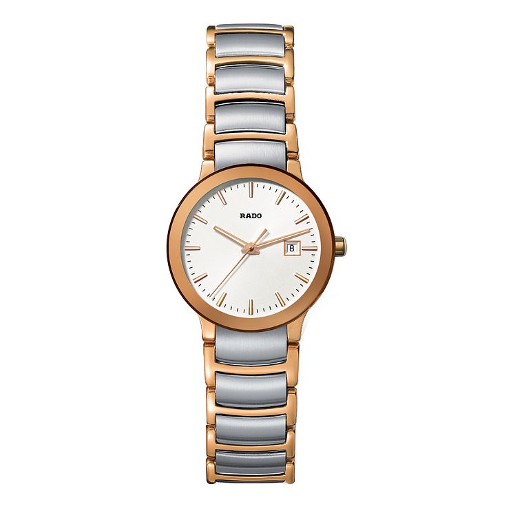 Rado Centrix Ladies Two Tone Bracelet Watch - S