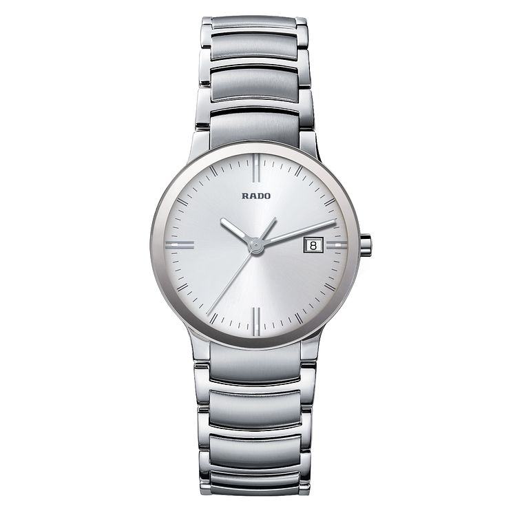 Rado Centrix Mens Stainless Steel Bracelet Watch - L