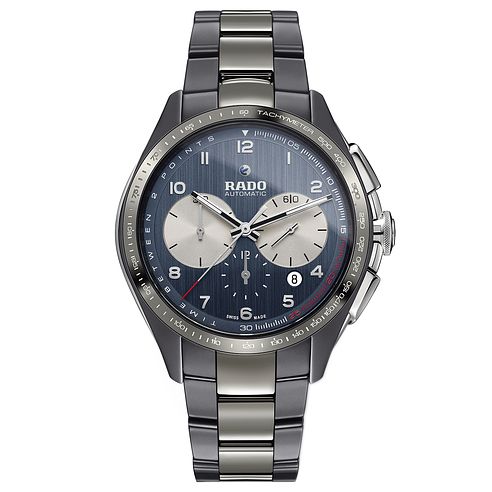 Rado Hyperchrome Mens Blue Ceramic Bracelet Watch