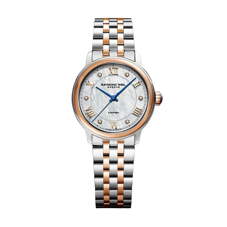Raymond Weil Maestro Ladies Two Tone Bracelet Watch