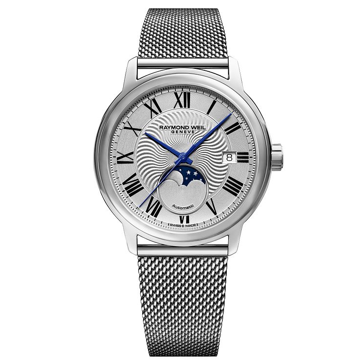 Raymond Weil Maestro Mens Stainless Steel Bracelet Watch