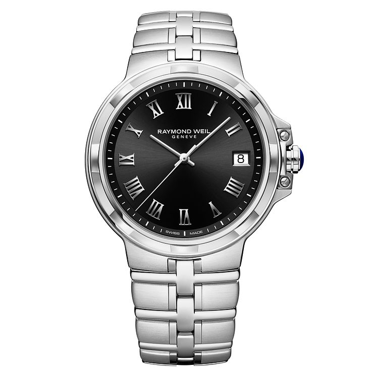 Raymond Weil Parsifal Mens Stainless Steel Bracelet Watch
