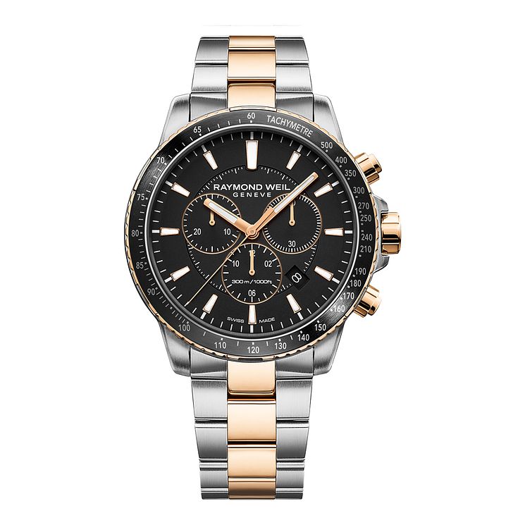 Raymond Weil Tango Mens Two Tone Bracelet Watch