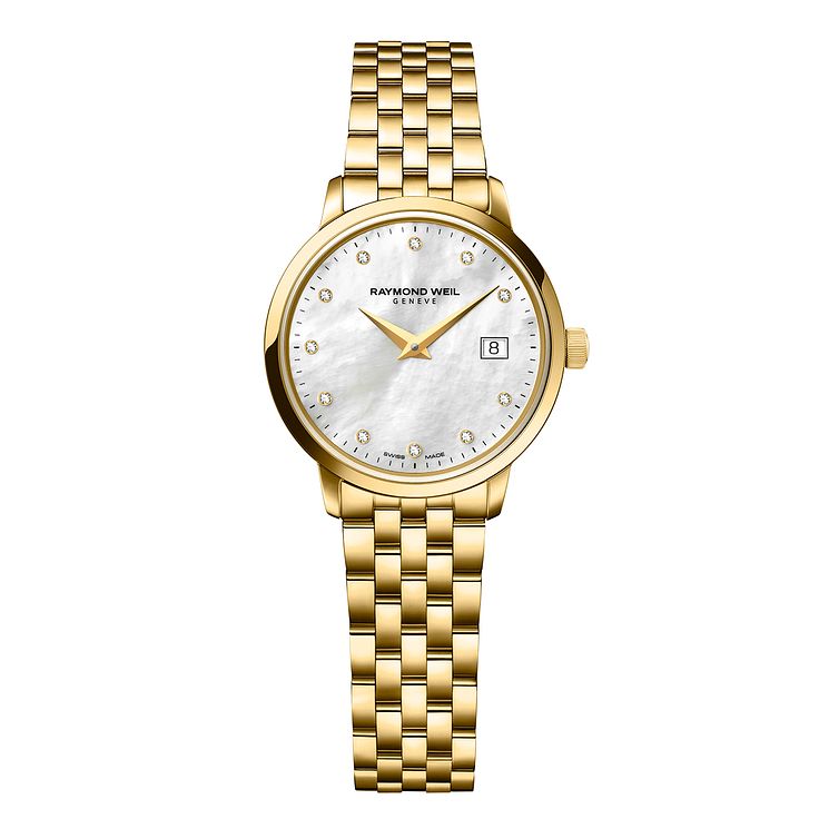 Raymond Weil Toccata Ladies Gold-plated Bracelet Watch